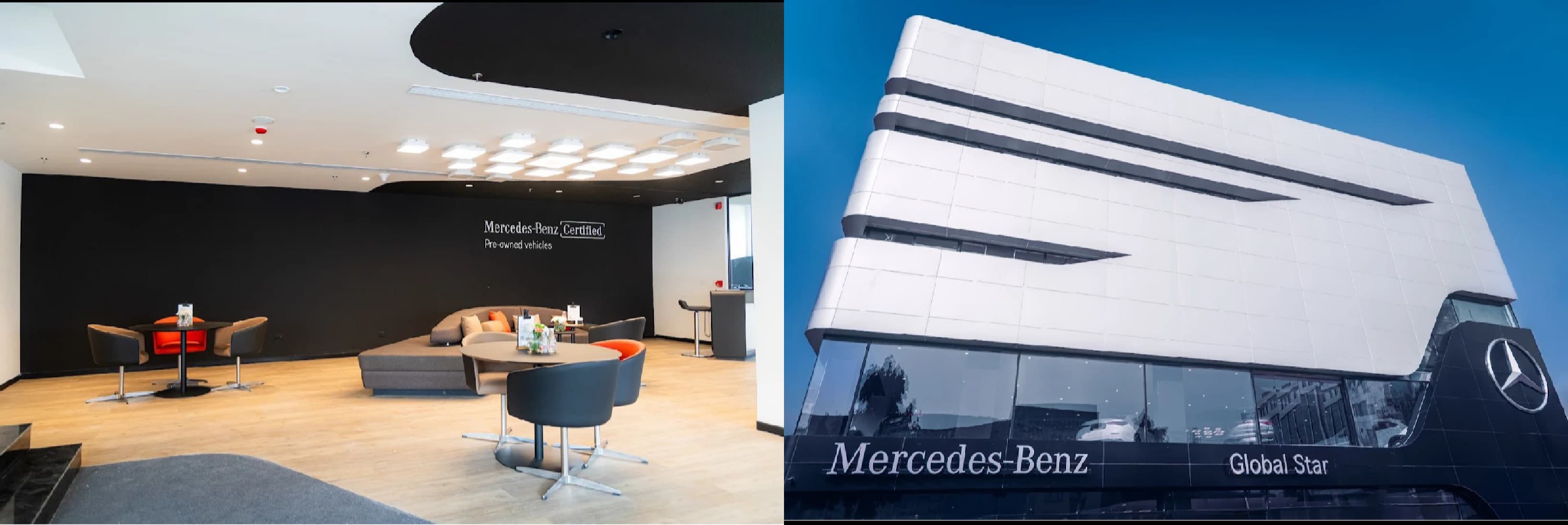 Mercedes-Benz showroom and workshop — Udyog Vihar